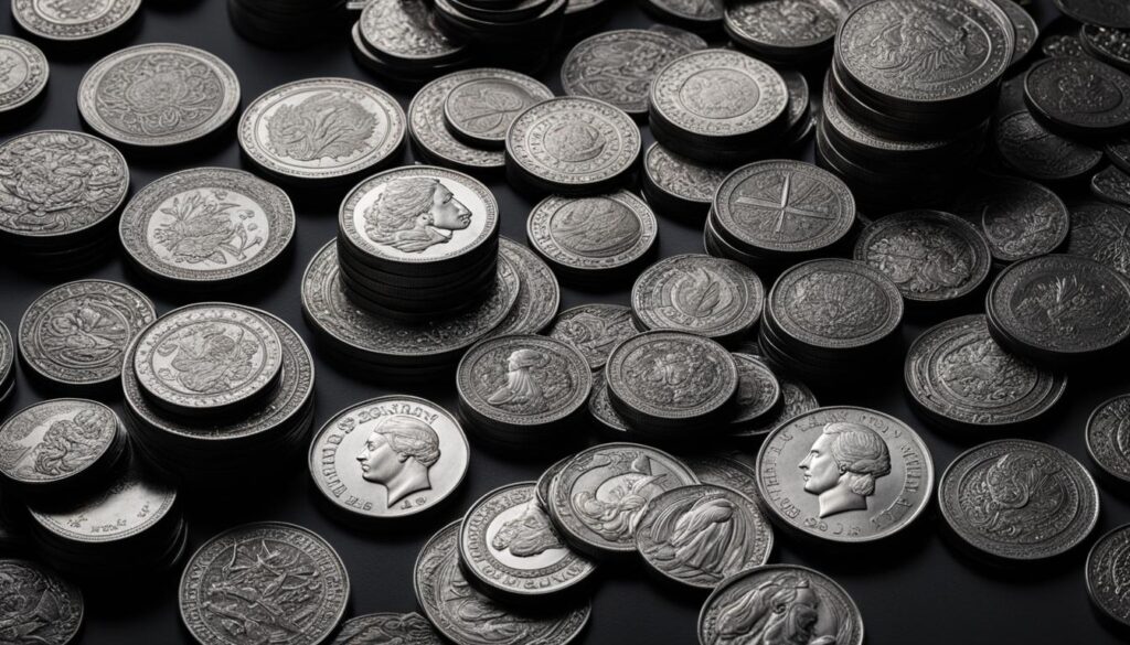 srebrne monety inwestycyjne cena